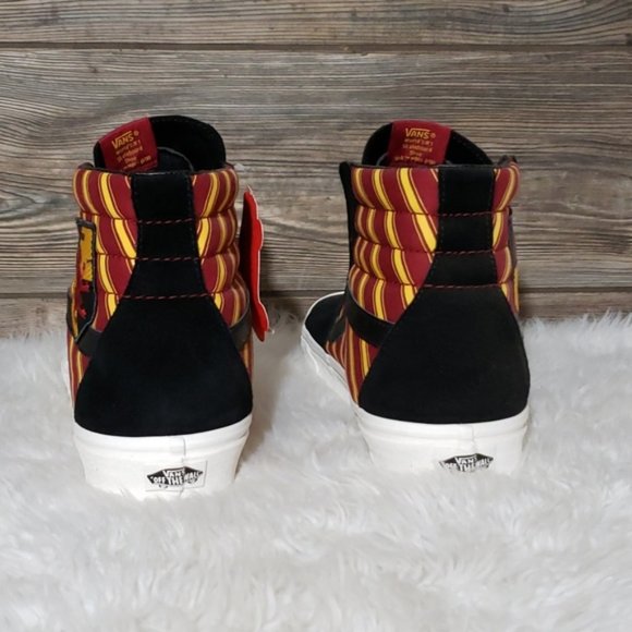 New Vans Harry Potter Gryffindor High Top Sneakers - Picture 4 of 8